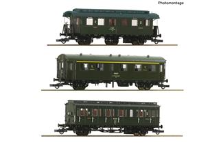 Roco H0 PKP Personenwagen-Set, Ep. IV, 3-tlg.