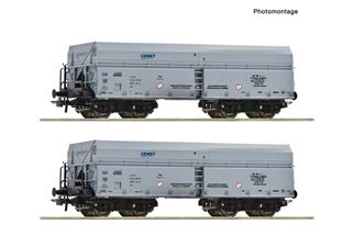 Roco H0 PKP Selbstentladewagen-Set Fals, Ep. V, 2-tlg.