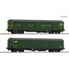 Roco H0 Post CH AG Paketpostwagen-Set Z Jumbo, Ep. IV, 2-tlg.