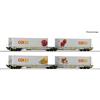 Roco H0 Railcare Doppeltaschen-Gelenkwagen-Set 1 T2000, Coop, Ep. VI, 2-tlg.