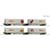 Roco H0 Railcare Doppeltaschen-Gelenkwagen-Set 1 T2000, Coop, Ep. VI, 2-tlg.