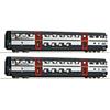 Roco H0 SBB Doppelstockwagen-Set IC2000 A, 1. Klasse, Ep. V-VI, 2-tlg.