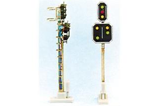 Schneider H0 SBB Hauptsignal mit Vorsignal System L, 3+4-flammig