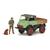 Schuco 1:43 Set Weidmannsheil, Unimog U401 mit Jäger und Hund (MHI)