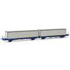 Sudexpress H0 COMSA Doppel-Containerwagen Laagrss, CIMAR Intermodal, Ep. VI