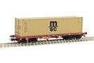 Sudexpress H0 CP Containertragwagen Sgmms, 40'-Container MSC, Ep. VI