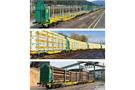 Sudexpress H0 Innofreight Container-Doppeltragwagen-Set Sggmrrs 90', Ep. VI, 3-tlg.