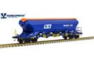 Sudexpress H0 Wascosa Schüttgutwagen Tanpps Wascosa K+S