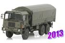 Tek Hoby H0 Saurer 10 DM 6x6 Swiss Army 1982 closed