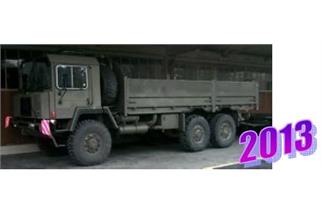 Tek Hoby H0 Saurer 10 DM 6x6 Swiss Army 1982 open