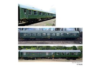 Tillig H0 KZC Reisezug-Wagenset Retro-Zug, Ep. VI, 3-tlg.