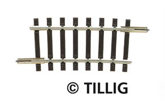 Tillig H0m/TT-Gleis gebogen Radius 310 mm (R14), 7.5°