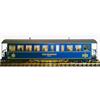 Train Line 45 IIm DFB Vierachs-Plattformwagen B 4229, blau