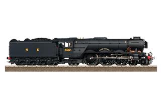 Trix H0 (DC Sound) LNER Dampflok A3 Flying Scotsman, Postwar Black, Ep. VI