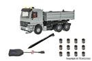 Viessmann H0 CarMotion Basis Startset MB Actros Muldenkipper, silber