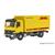 Viessmann H0 CarMotion MB Actros Koffer-LKW 2-achs, DHL