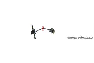 Viessmann H0 CarMotion Stossstange mit LED-Beleuchtung für lange Anhänger und Auflieger