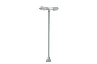 Viessmann H0 Moderne Strassenleuchte doppelt, LED weiss