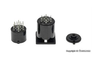 Viessmann H0 Zylindersteckfuss 13-polig