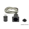 Viessmann H0 Zylindersteckfuss 6-polig mit Anschlusskabeln