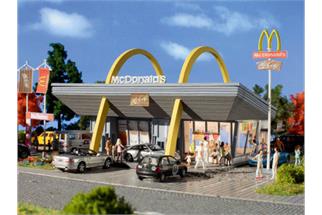 Vollmer H0 McDonald's Schnellrestaurant mit McDrive