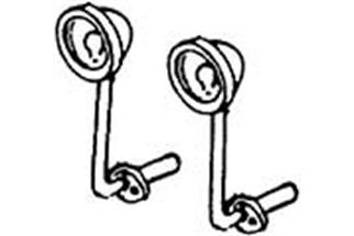 Weinert H0 Laternen für Tm II mit Schneepflug