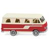 Wiking H0 Borgward Campingbus B611, perlweiss/rot