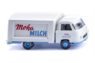 Wiking H0 Borgward Verkaufswagen, Moha Milch