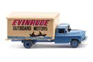 Wiking H0 Chevrolet Koffer-LKW Evinrude