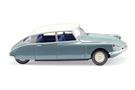 Wiking H0 Citroen ID 19, alpenblau/grauweiss