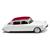 Wiking H0 Citroen ID 19, weiss/rubinrot