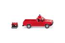 Wiking H0 Feuerwehr VW Caddy I mit Tragkraftspritz