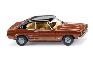 Wiking H0 Ford Capri I, kupferbraun metallic mit schwarzem Dach