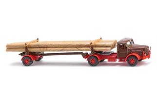 Wiking H0 Henschel Langholztransporter