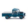 Wiking H0 Land Rover Pickup, azurblau