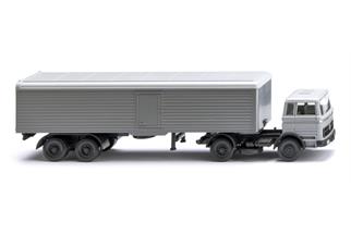 Wiking H0 MB 1620 Koffersattelzug, silbergrau Dorsay