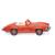 Wiking H0 MB 300 SL Roadster, orange