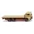 Wiking H0 MB Flachpritschen-LKW, grünbeige