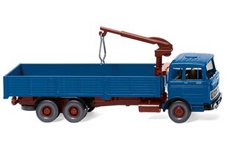 Wiking H0 MB LP 2223 Hochbordpritschen-LKW, azurblau