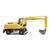 Wiking H0 Mobilbagger Atlas 2205 M, zinkgelb