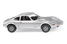 Wiking H0 Opel GT, silber-metallic