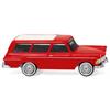 Wiking H0 Opel Rekord 1961 Caravan, rot