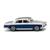 Wiking H0 Rolls Royce Silver Shadow, silber/blau
