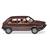 Wiking H0 VW Golf II, umbrabraun-metallic