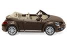 Wiking H0 VW The Beetle Cabrio, toffeebraun