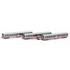 Aare Valley Models/MW-Modell N SBB Leichtstahlwagen-Set Jurail-Express, 3-tlg.
