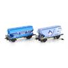 Aare Valley Models N SBB Zuckerwagen-Set Upps, blau, 2-tlg.