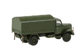 ACE H0 Saurer 2DM Militärlastwagen Plane geschlossen