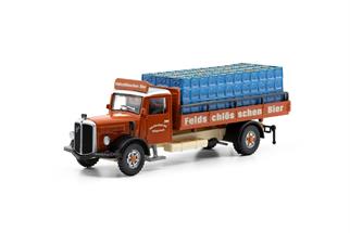 ACE H0 Saurer S4C Pritsche, Strebel - Feldschlösschen