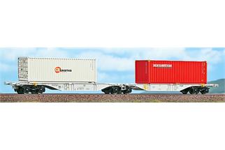 ACME H0 AAE Doppel-Containertragwagen Sggmrss 90', Den Hartogh/GB Logistics, Ep. V-VI